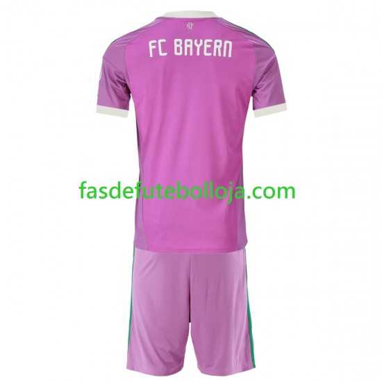 Camisola Guarda-redes 3º Equipamento Bayern de Munique 2026-2027 Manga Curta ,Criança