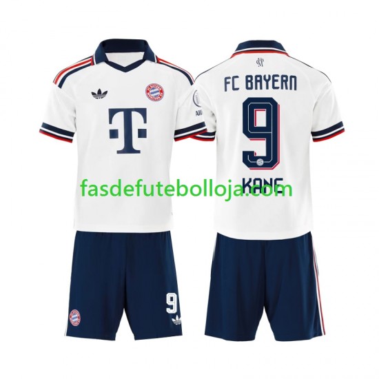 Camisola 2º Equipamento Bayern de Munique Harry Kane 9 2026-2027 Manga Curta ,Criança