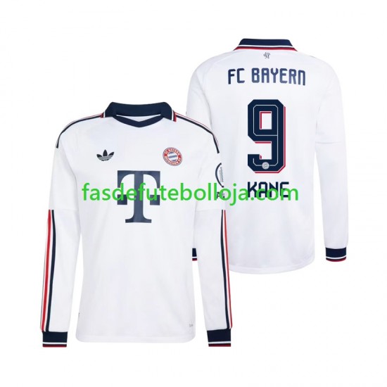 Camisola 2º Equipamento Bayern de Munique Harry Kane 9 2026-2027 Manga Comprida ,Homem