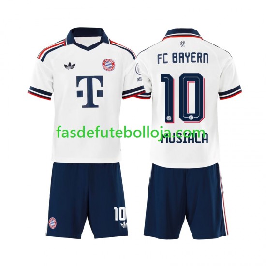 Camisola 2º Equipamento Bayern de Munique Jamal Musiala 10 2026-2027 Manga Curta ,Criança