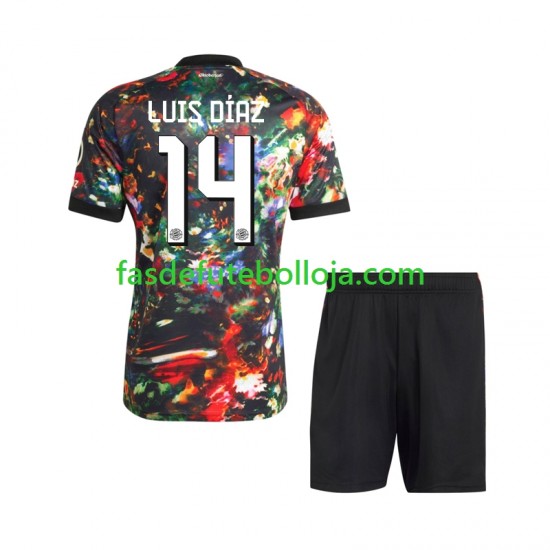 Camisola 1º Equipamento Bayern de Munique Luis Diaz 14 Oktoberfest 2026-2027 Manga Curta ,Criança Camisola 1º Equipamento Bayern de Munique Luis Diaz 14 Oktoberfest 2026-2027 Manga Curta ,Criança