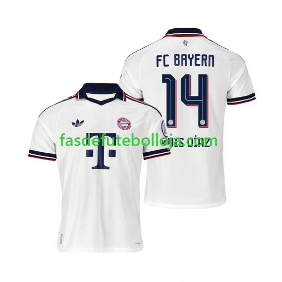 Camisola 2º Equipamento Bayern de Munique Luis Diaz 14 2026-2027 Manga Curta ,Homem