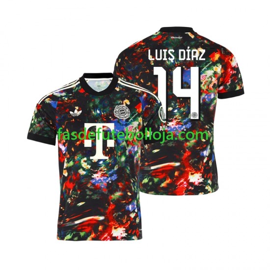 Camisola 1º Equipamento Bayern de Munique Luis Diaz 14 Oktoberfest 2026-2027 Manga Curta ,Homem Camisola 1º Equipamento Bayern de Munique Luis Diaz 14 Oktoberfest 2026-2027 Manga Curta ,Homem