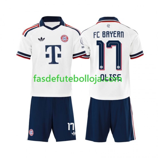 Camisola 2º Equipamento Bayern de Munique Michael Olise 17 2026-2027 Manga Curta ,Criança