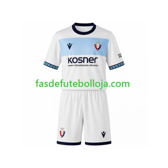 Camisola 2º Equipamento CA Osasuna 2026-2027 Manga Curta ,Criança