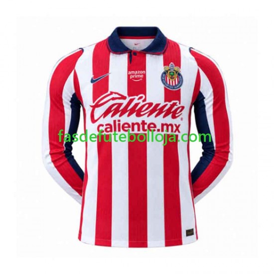 Camisola 1º Equipamento CD Guadalajara 2026-2027 Manga Comprida ,Homem