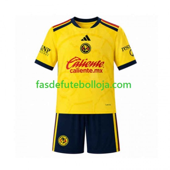 Camisola 1º Equipamento Club América 2026-2027 Manga Curta ,Criança