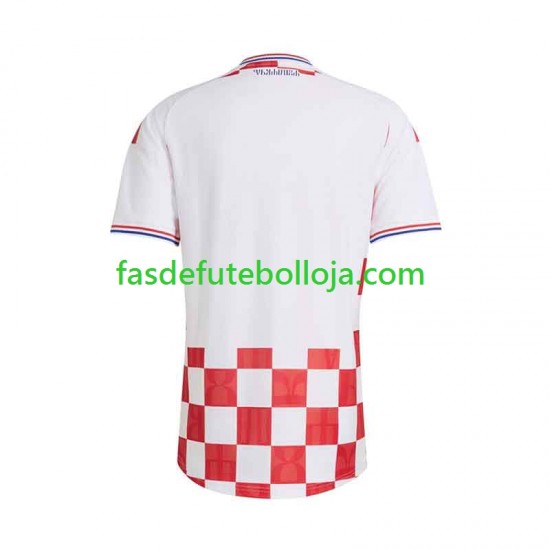 Camisola 1º Equipamento Seleção Croata 2026-2027 Manga Curta ,Homem
