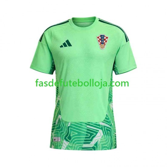 Camisola Guarda-redes 1º Equipamento Seleção Croata 2026-2027 Manga Curta ,Homem