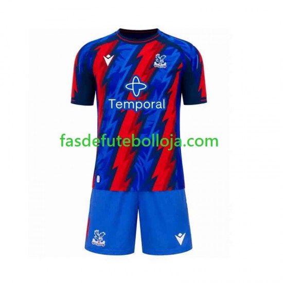 Camisola 3º Equipamento Crystal Palace 2026-2027 Manga Curta ,Criança