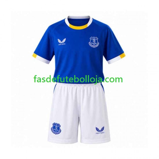 Camisola 1º Equipamento Everton 2026-2027 Manga Curta ,Criança