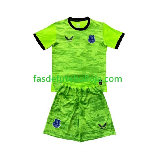 Camisola Guarda-redes 1º Equipamento Everton 2026-2027 Manga Curta ,Criança