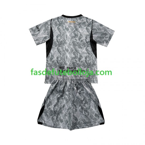 Camisola Guarda-redes 2º Equipamento FC Barcelona 2026-2027 Manga Curta ,Criança