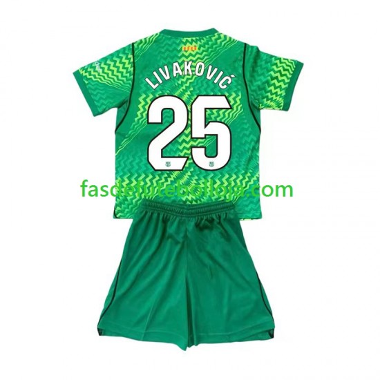 Camisola Guarda-redes 1º Equipamento FC Barcelona Dominik Livakovic 25 2026-2027 Manga Curta ,Criança Camisola Guarda-redes 1º Equipamento FC Barcelona Dominik Livakovic 25 2026-2027 Manga Curta ,Criança