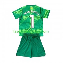 Camisola Guarda-redes 1º Equipamento FC Barcelona Joan Garcia 1 2026-2027 Manga Curta ,Criança