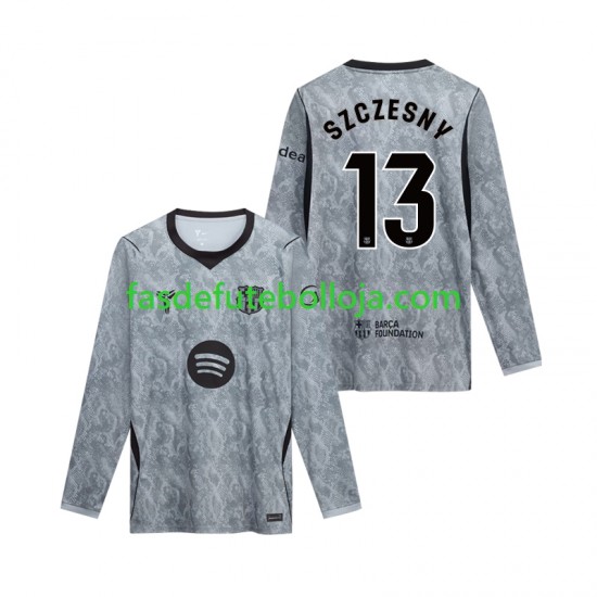 Camisola Guarda-redes 2º Equipamento FC Barcelona Wojciech Szczesny 13 2026-2027 Manga Comprida ,Homem Camisola Guarda-redes 2º Equipamento FC Barcelona Wojciech Szczesny 13 2026-2027 Manga Comprida ,Homem