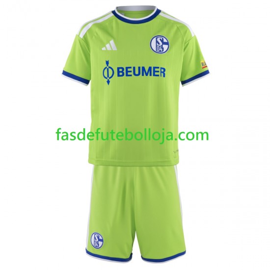 Camisola 3º Equipamento Schalke 04 FC 2026-2027 Manga Curta ,Criança