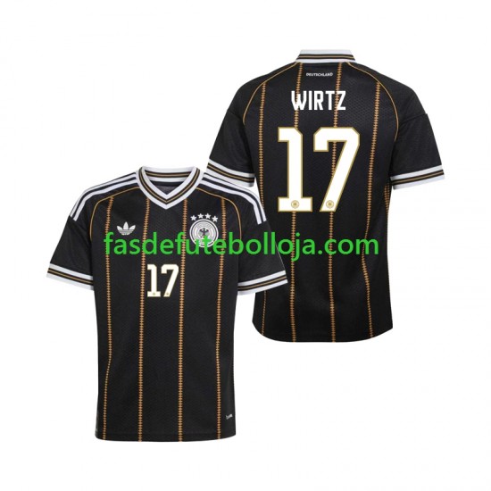 Camisola 3º Equipamento Seleção Alemã Florian Wirtz 17 2026 Manga Curta ,Homem