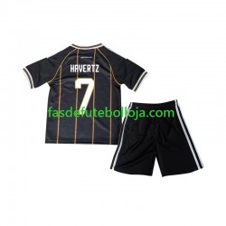 Camisola 3º Equipamento Seleção Alemã Kai Havertz 7 2026 Manga Curta ,Criança