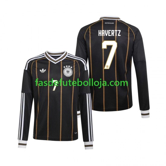 Camisola 3º Equipamento Seleção Alemã Kai Havertz 7 2026 Manga Comprida ,Homem
