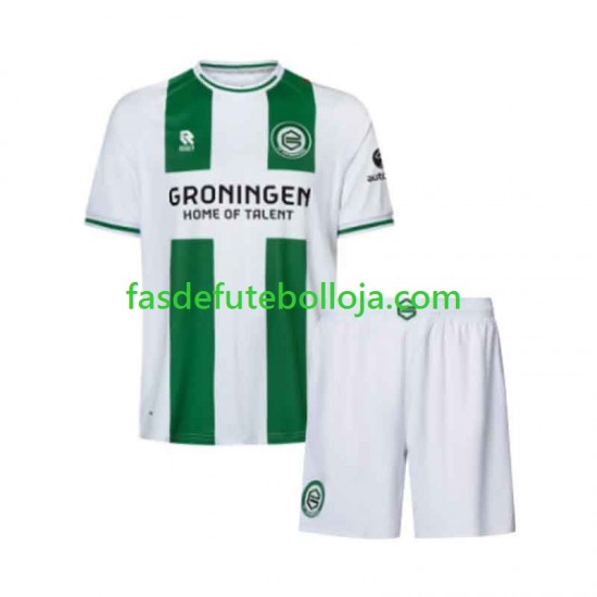 Camisola 1º Equipamento Groningen 2026-2027 Manga Curta ,Criança
