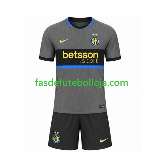 Camisola 3º Equipamento Inter de Milão 2026-2027 Manga Curta ,Criança