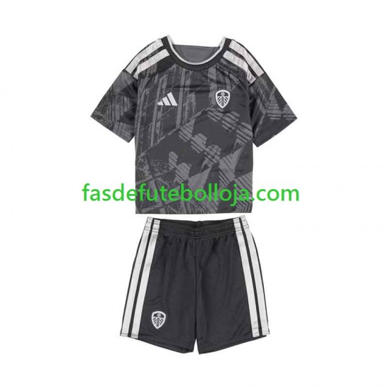 Camisola 3º Equipamento Leeds United 2026-2027 Manga Curta ,Criança