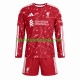 Camisola 1º Equipamento Liverpool 2026-2027 Manga Comprida ,Criança