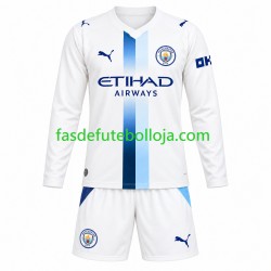 Camisola 3º Equipamento Manchester City 2026-2027 Manga Comprida ,Criança