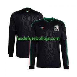 Camisola 3º Equipamento Seleção Mexicana 2026 Manga Comprida ,Homem Camisola 3º Equipamento Seleção Mexicana 2026 Manga Comprida ,Homem