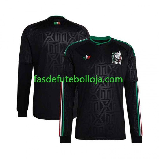 Camisola 3º Equipamento Seleção Mexicana 2026 Manga Comprida ,Homem
