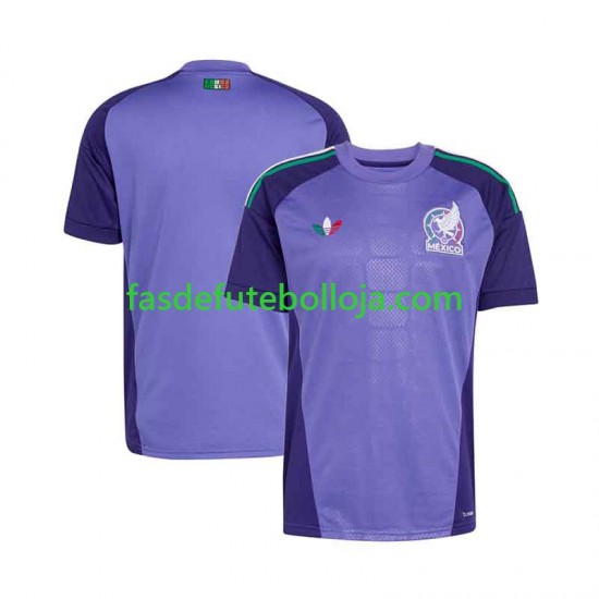 Camisola Guarda-redes 2º Equipamento Seleção Mexicana 2026 Manga Curta ,Homem