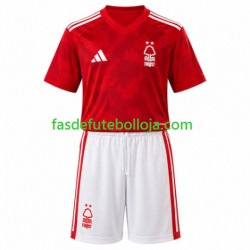 Camisola 1º Equipamento Nottingham Forest 2026-2027 Manga Curta ,Criança