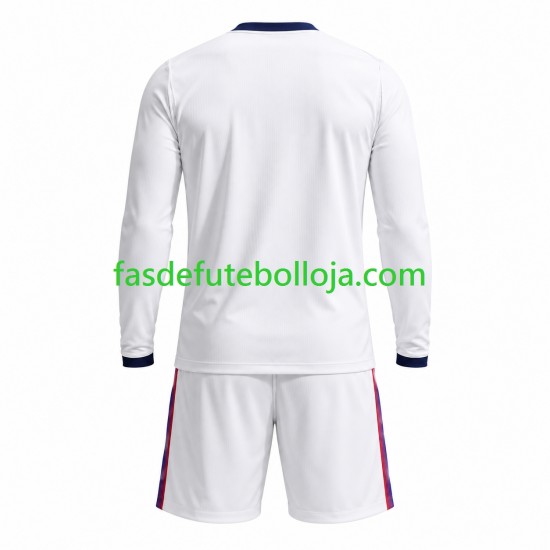 Camisola 2º Equipamento Paris Saint-Germain 2026-2027 Manga Comprida ,Criança