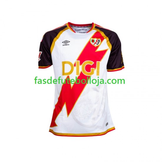 Camisola 1º Equipamento Rayo Vallecano 2026-2027 Manga Curta ,Homem
