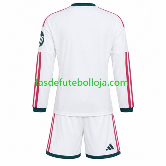 Camisola 1º Equipamento Real Madrid 2026-2027 Manga Comprida ,Criança
