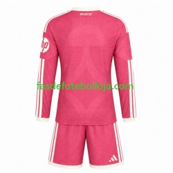 Camisola 3º Equipamento Real Madrid 2026-2027 Manga Comprida ,Criança