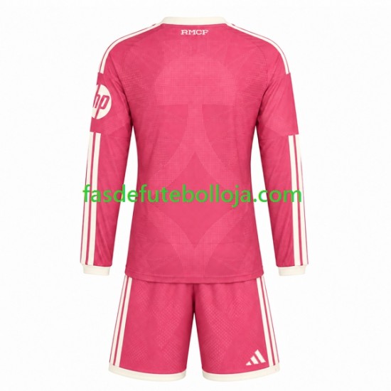 Camisola 3º Equipamento Real Madrid 2026-2027 Manga Comprida ,Criança