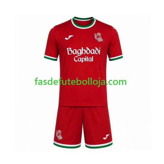 Camisola 3º Equipamento Real Sociedad 2026-2027 Manga Curta ,Criança
