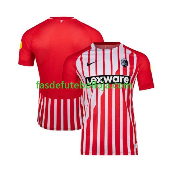 Camisola 1º Equipamento SC Freiburg 2026-2027 Manga Curta ,Homem