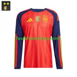 Camisola 1º Equipamento Seleção Espanhola 2026-2027 Manga Comprida ,Homem Camisola 1º Equipamento Seleção Espanhola 2026-2027 Manga Comprida ,Homem