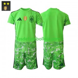 Camisola Guarda-redes 3º Equipamento Seleção Espanhola 2026-2027 Manga Curta ,Criança