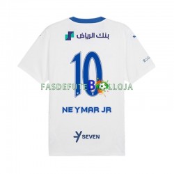 Camisola 2º Equipamento Al-Hilal Neymar JR 10 2024-2025 Manga Curta ,Homem