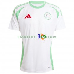 Camisola 1º Equipamento Seleção Argelina 2024 Manga Curta ,Homem