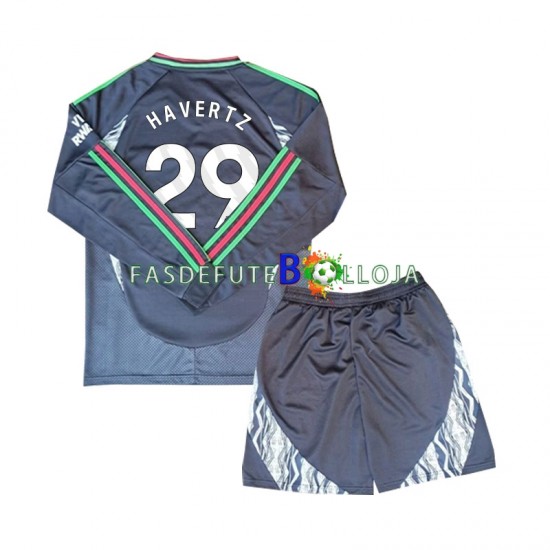 Camisola 2º Equipamento Arsenal Havertz 29 2024-2025 Manga Comprida ,Criança Camisola 2º Equipamento Arsenal Havertz 29 2024-2025 Manga Comprida ,Criança