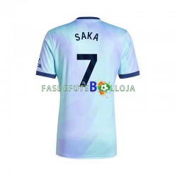 Camisola 3º Equipamento Arsenal SAKA 7 2024-2025 Manga Curta ,Homem