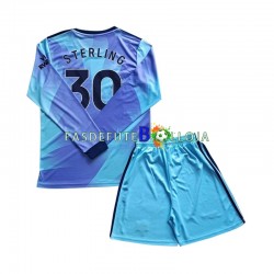 Camisola 3º Equipamento Arsenal Sterling 30 2024-2025 Manga Comprida ,Criança