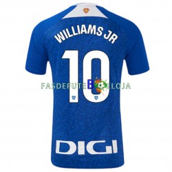 Camisola 2º Equipamento Athletic Bilbao Williams JR 10 2024-2025 Manga Curta ,Homem