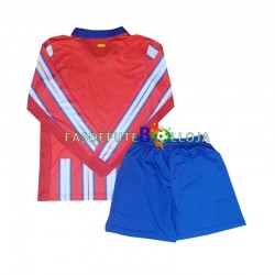 Camisola 1º Equipamento Atlético Madrid 2024-2025 Manga Comprida ,Criança