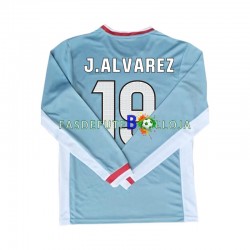 Camisola 2º Equipamento Atlético Madrid Julian Alvarez 19 2024-2025 Manga Comprida ,Homem